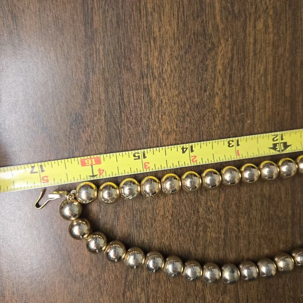 Monet Gold-Tone Two-Strand Beaded Necklace